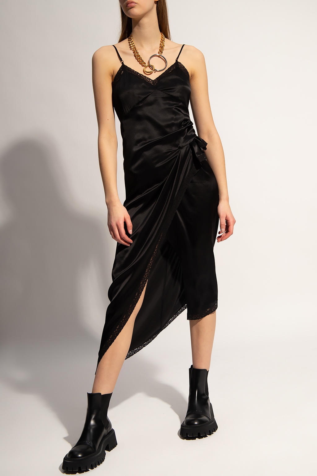Silk slip dress T by Alexander Wang - Vitkac Singapore